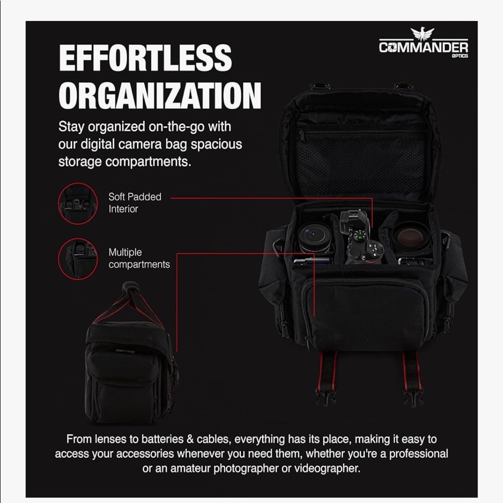 Commander camera bag . NEW! - Picture 5 of 8